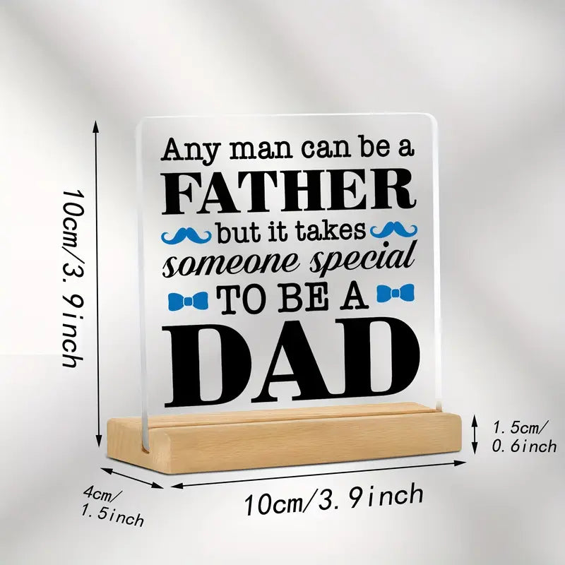 Being A DAD, Acrylic Frame
