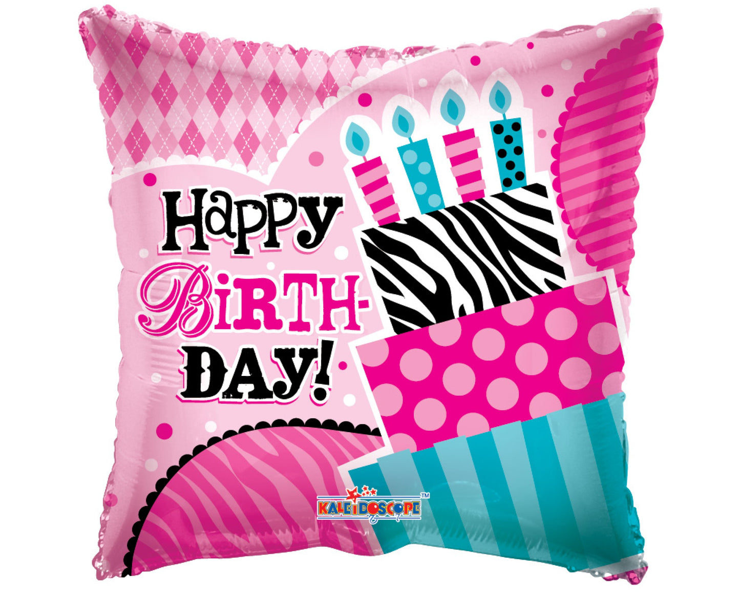 Birthday Patterned Cake Balloon