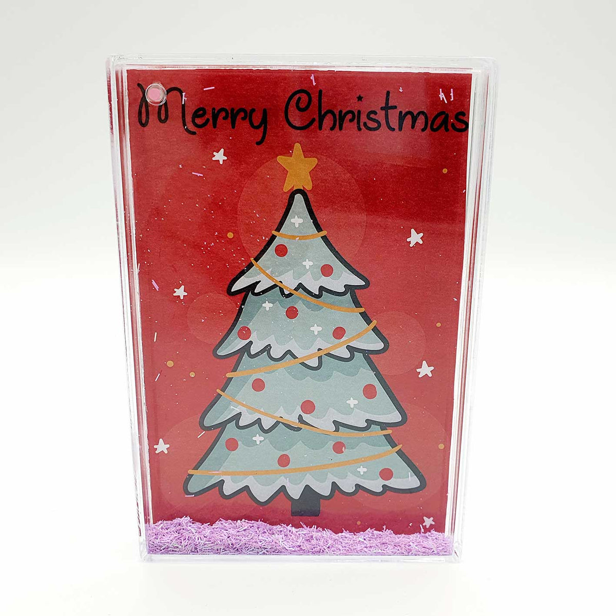 Christmas Tree – Glitter Frame (15.5×10.5cm)