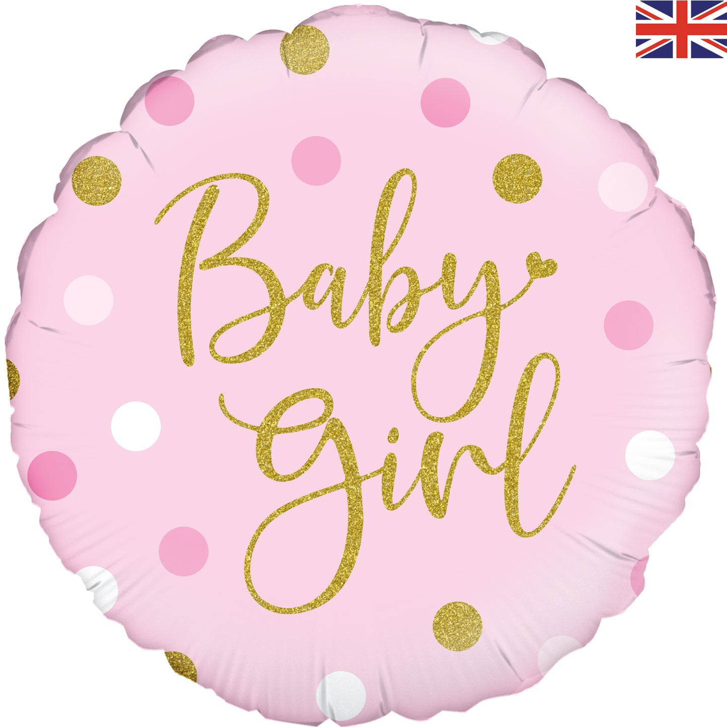 Pink Baby Girl Balloon