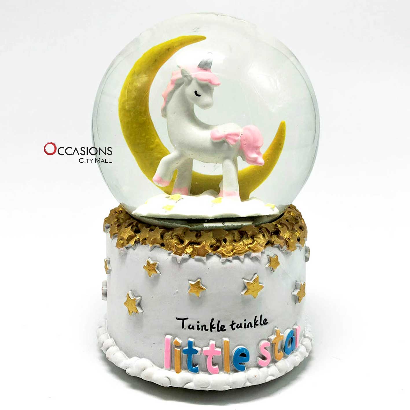 Unicorn Moon Snow Globe