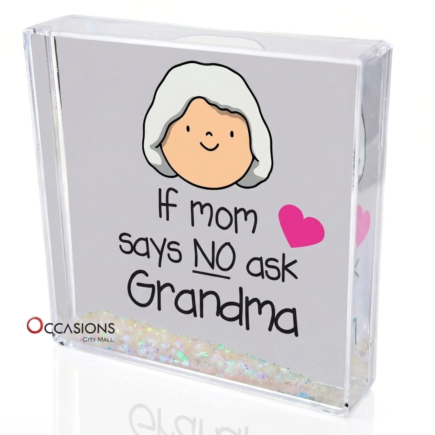 Ask Grandma – Photo Frame (10.5×10.5cm)