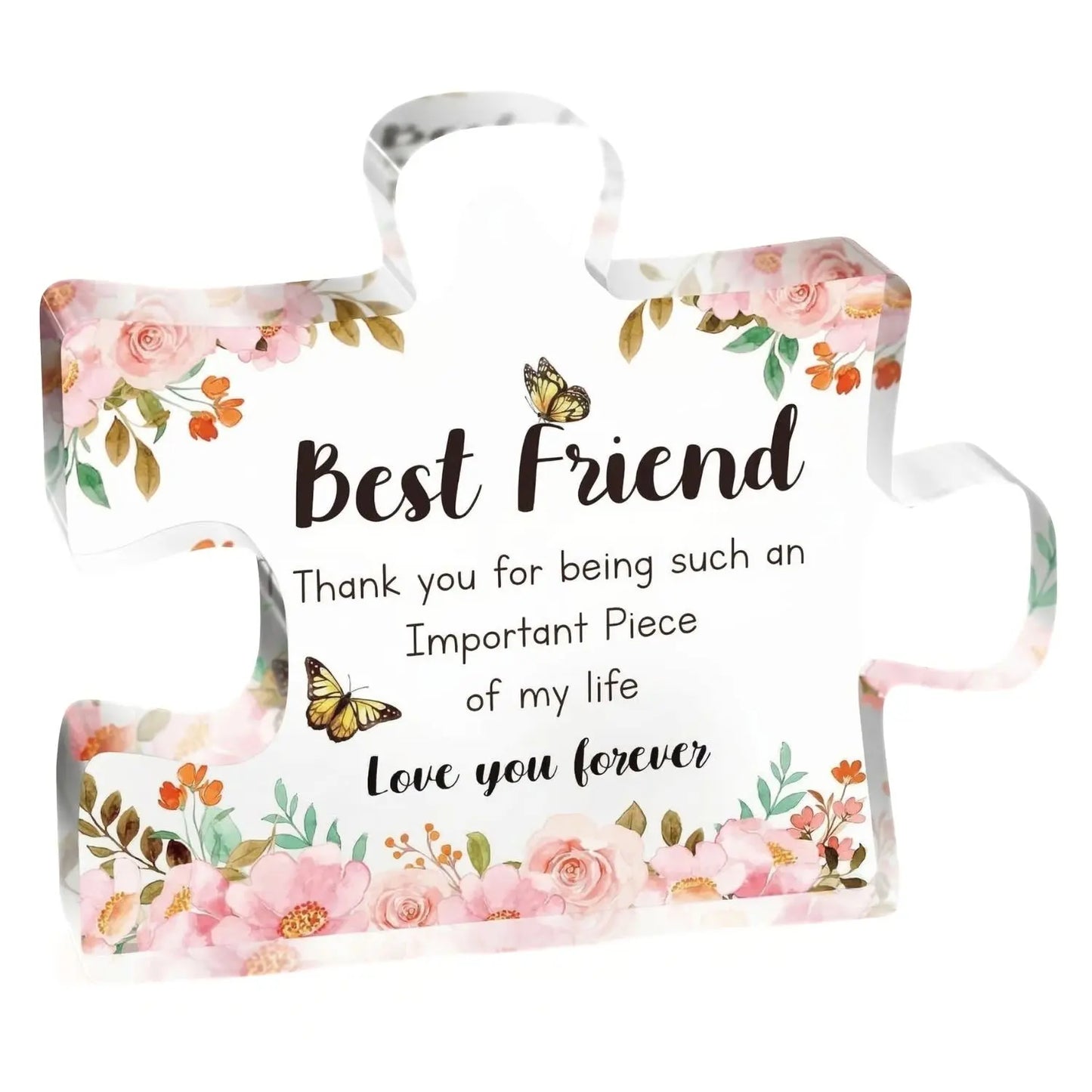 Best Friend Acrylic Plaque