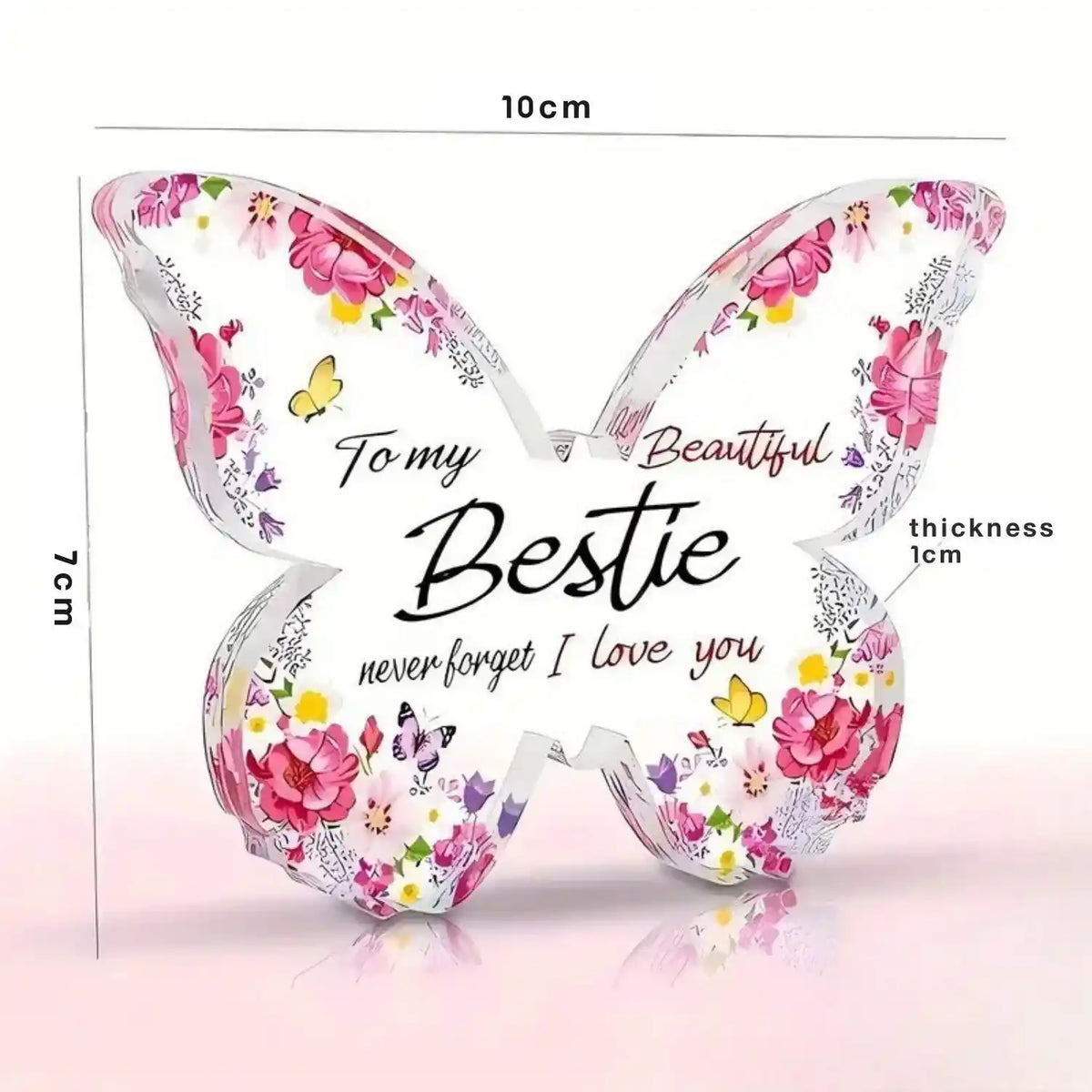 Beautiful Bestie Acrylic Plaque