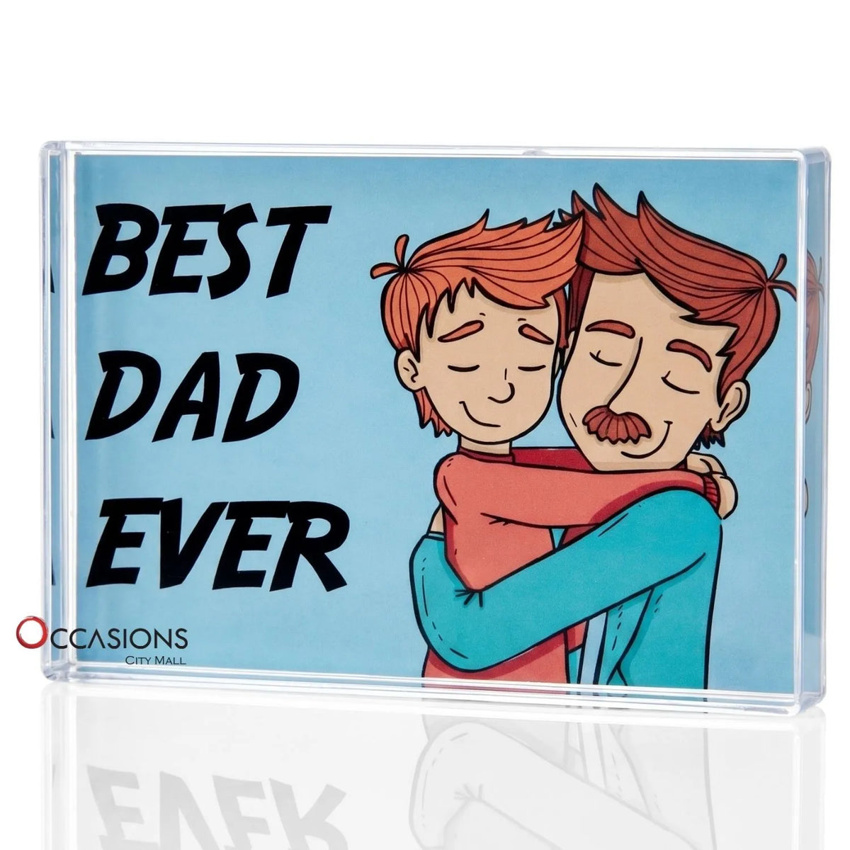Best Daddy Ever Frame (9.5×6 cm)