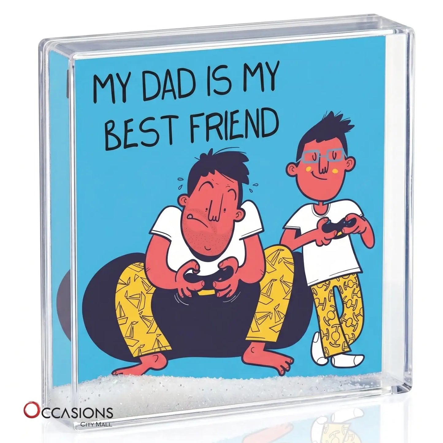 My Dad Is My Best Friend Frame (10.5×10.5 cm)