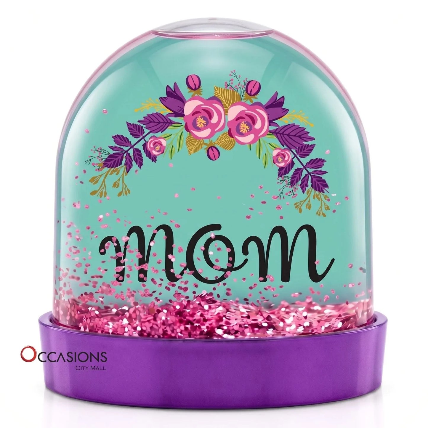 Home Where Mom is Snow Globe