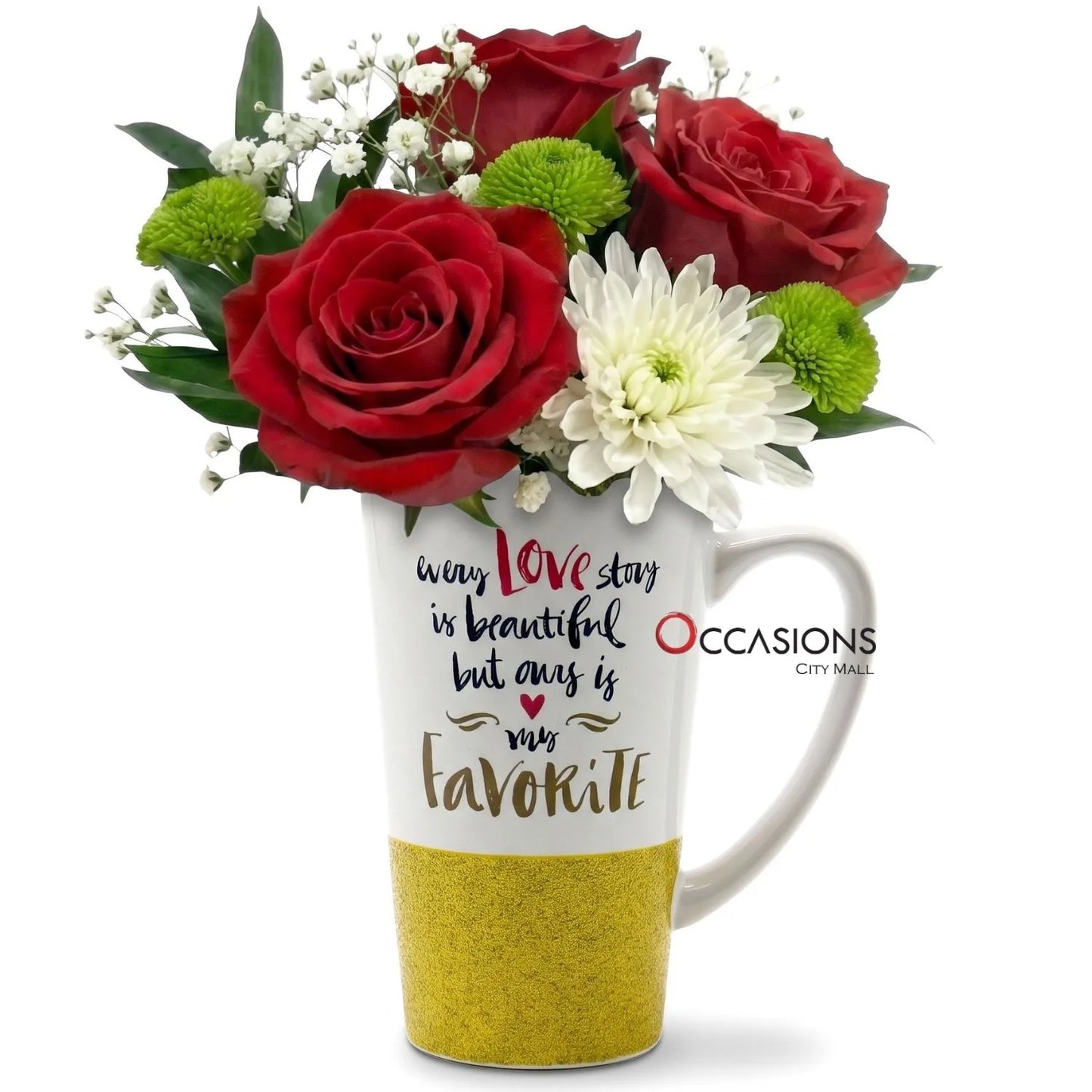 Love Story Roses Mug