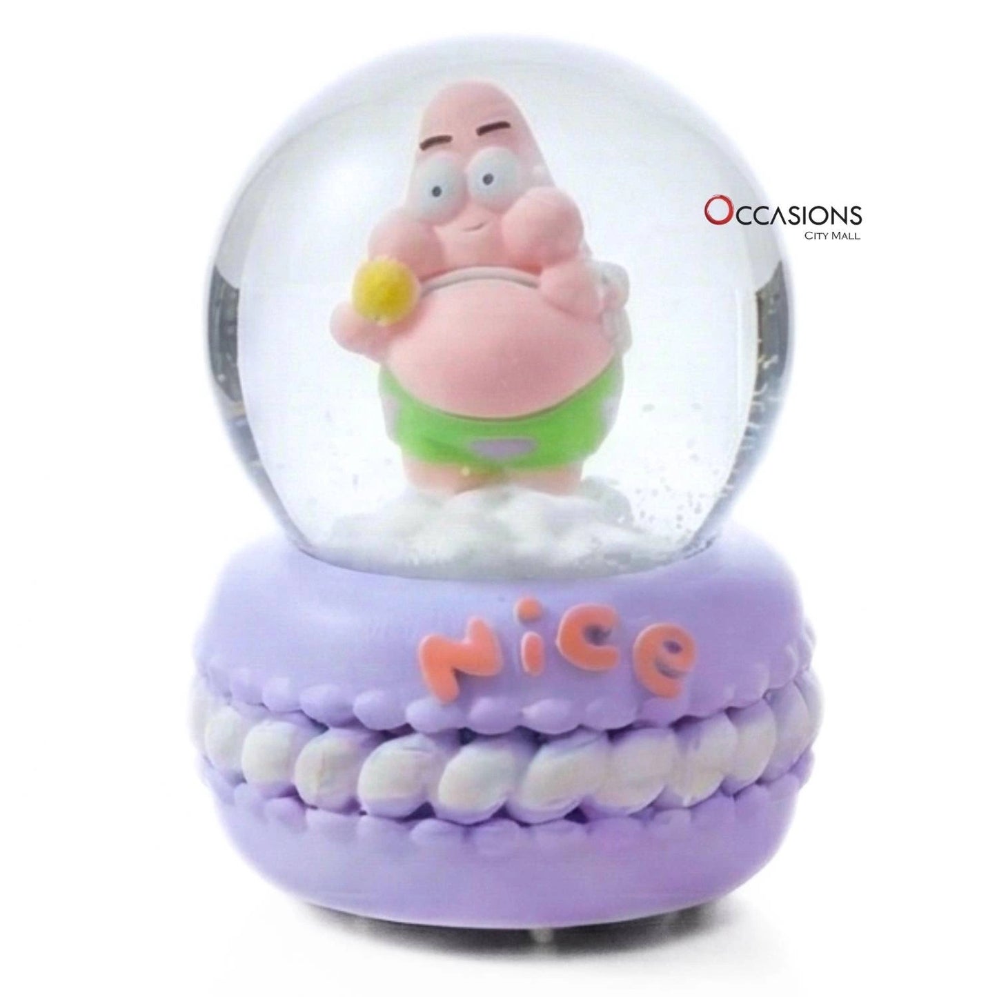 Patrick Star Snow Globe (H:9.5cm) - With Light