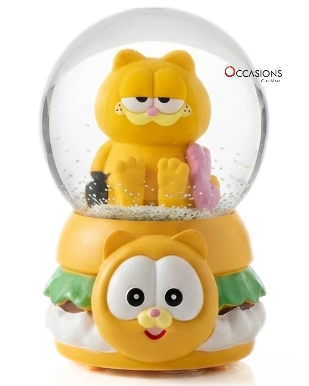 Garfield Snow Globe (H:9.5cm) - With Light