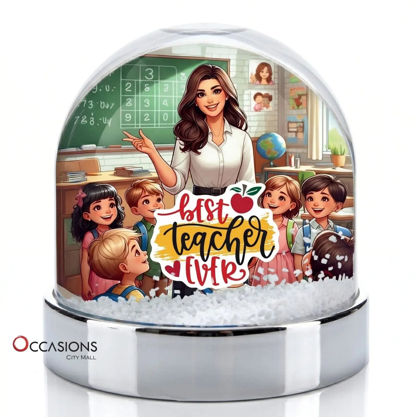 Classroom Best Teacher Ever Globe