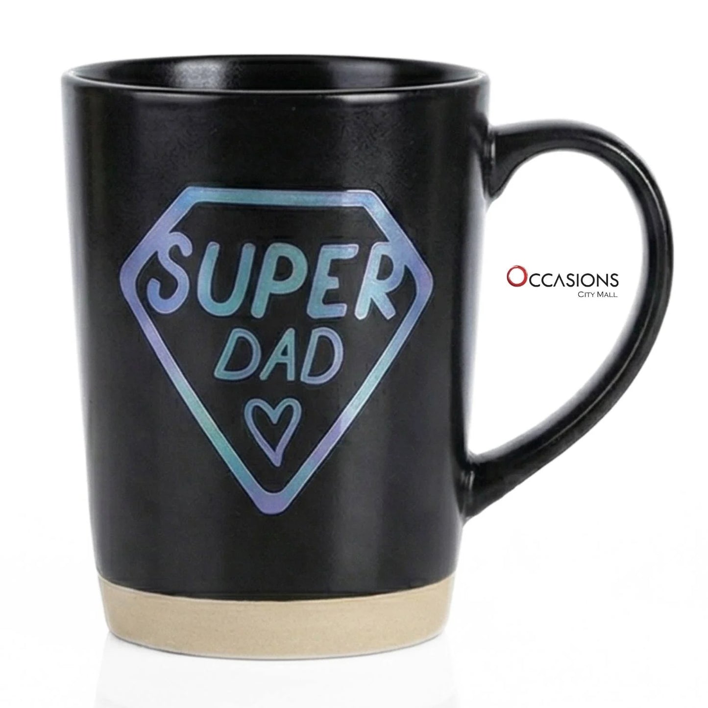 Super Dad Shield Mug