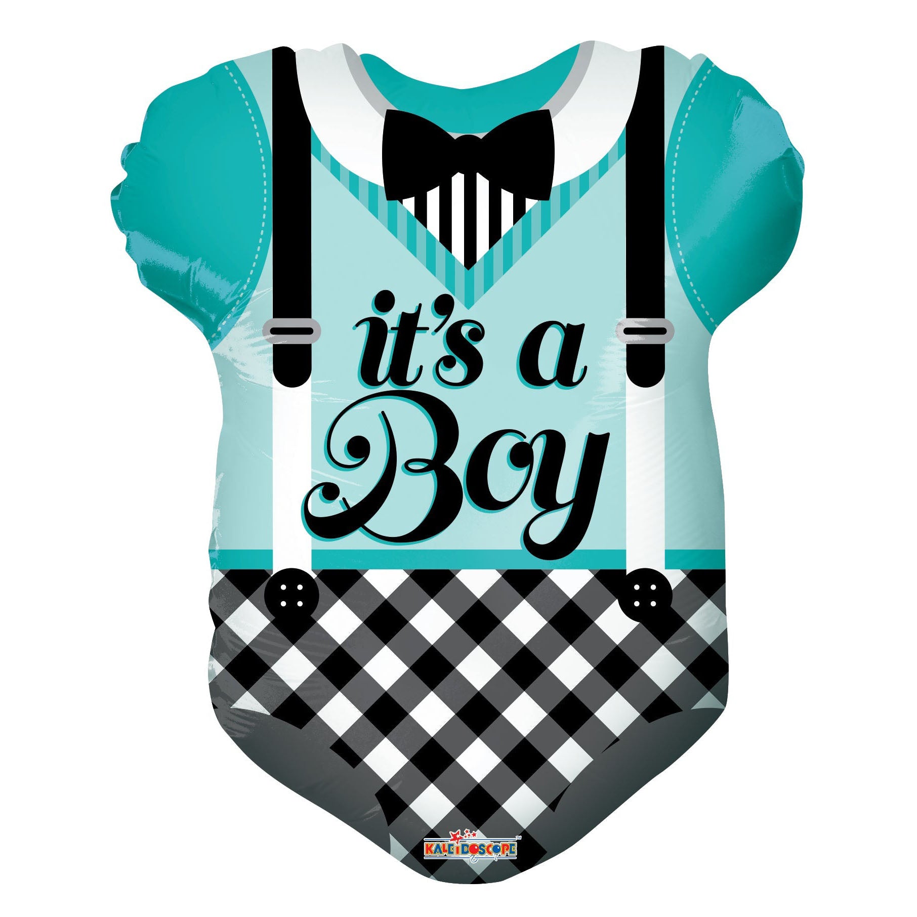 Teal Baby Clothes Shape Balloon -Order online in Amman Jordan