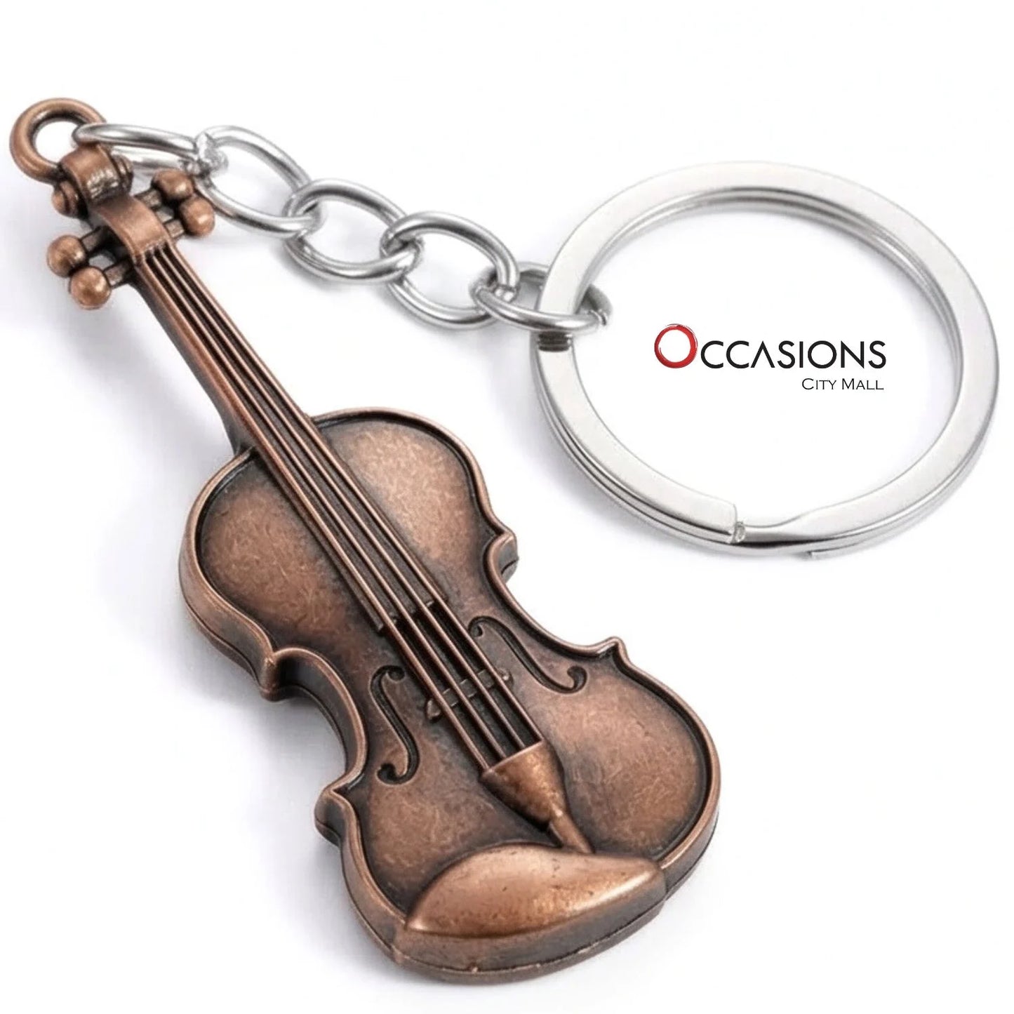 Violin Keychain