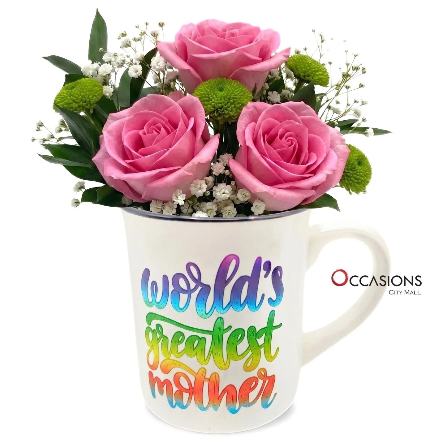 World's Greatest Mother Roses Mug