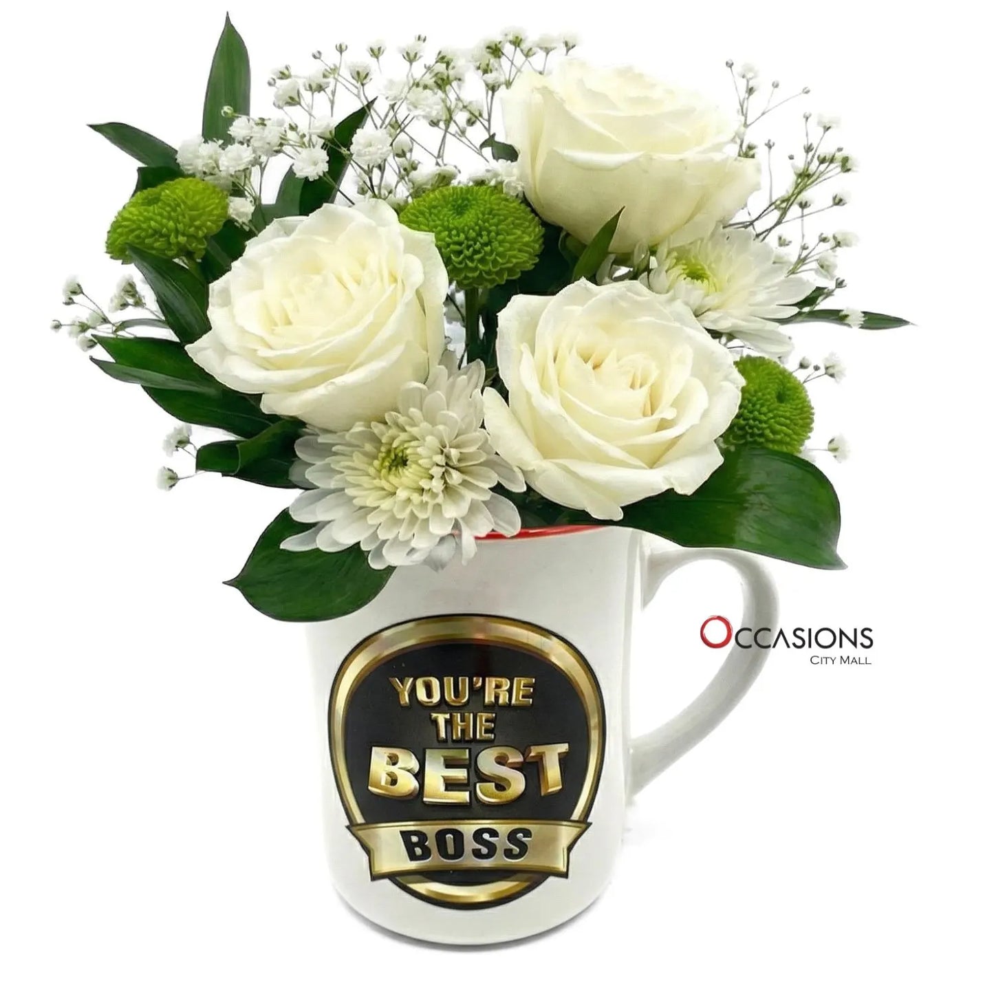 You're the Best Boss Roses Mug