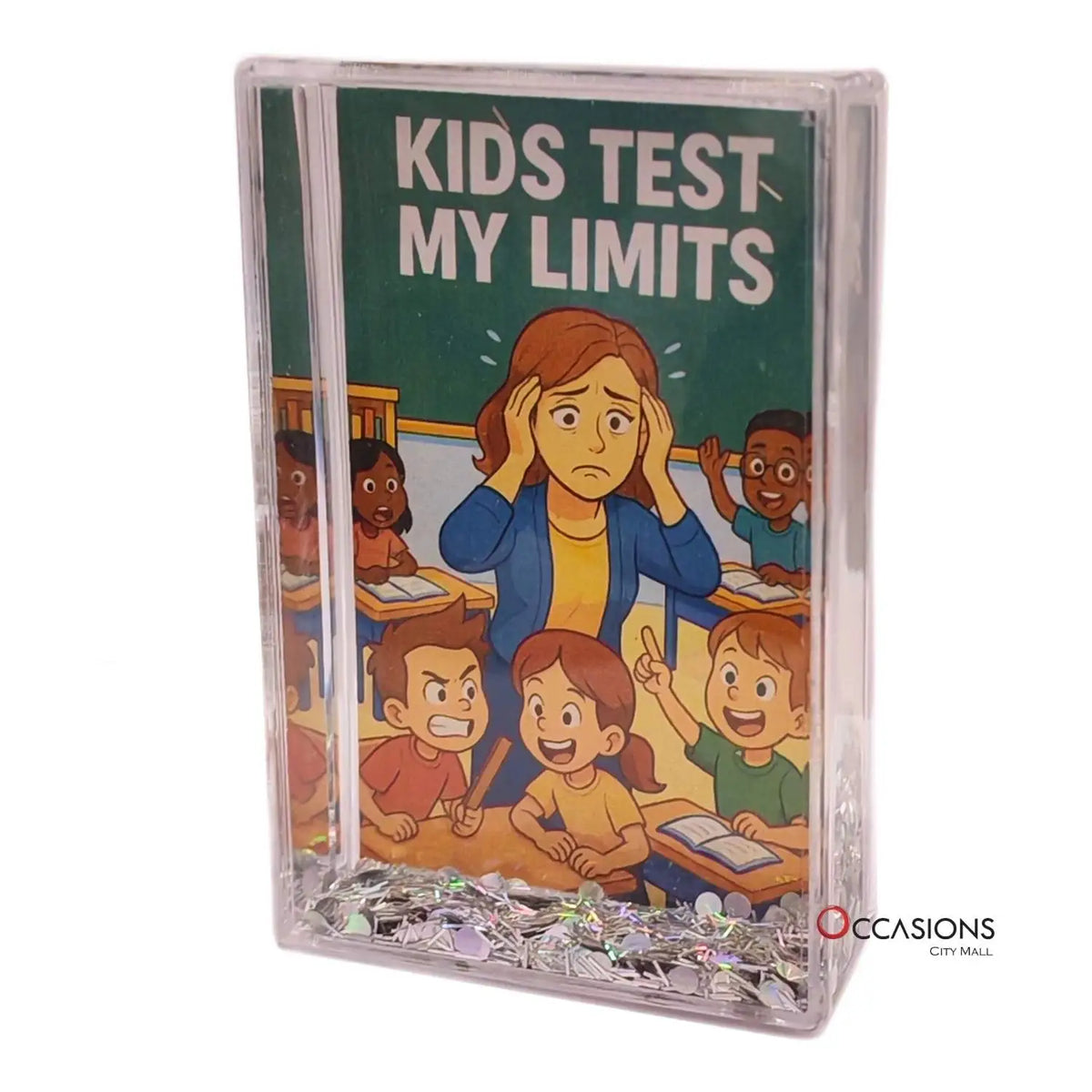Kids Test My Limits Teacher Frame (9.5×6 cm)
