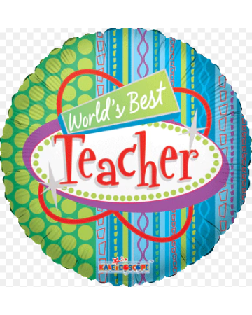 Best Teacher Balloon