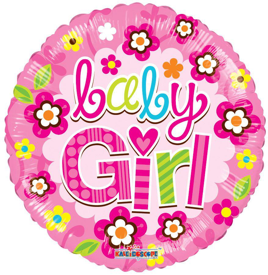 Baby Girl Designed Balloon Balloonssend_delivery_Amman_Jordan