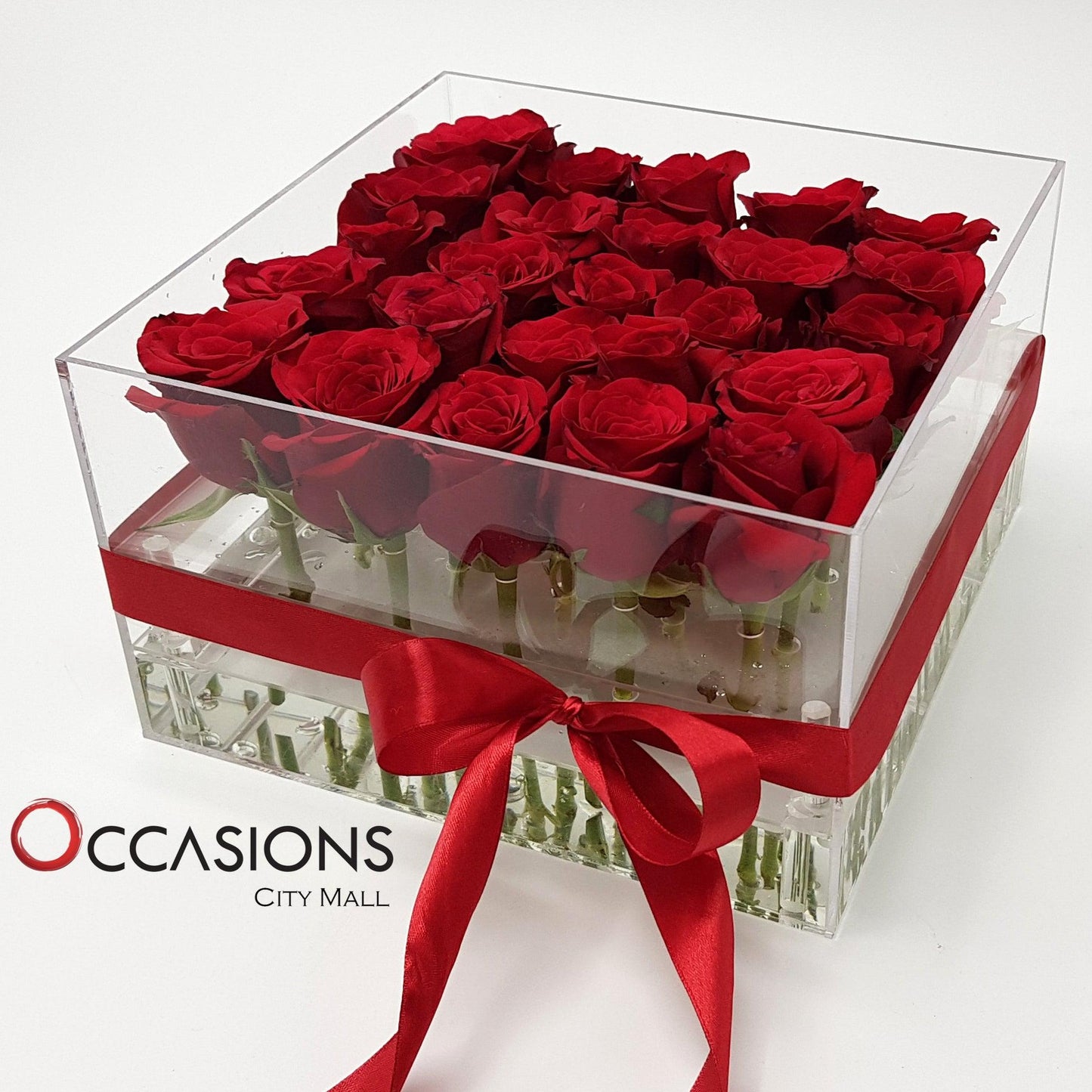 25 Roses in Acrylic - gift-on-line