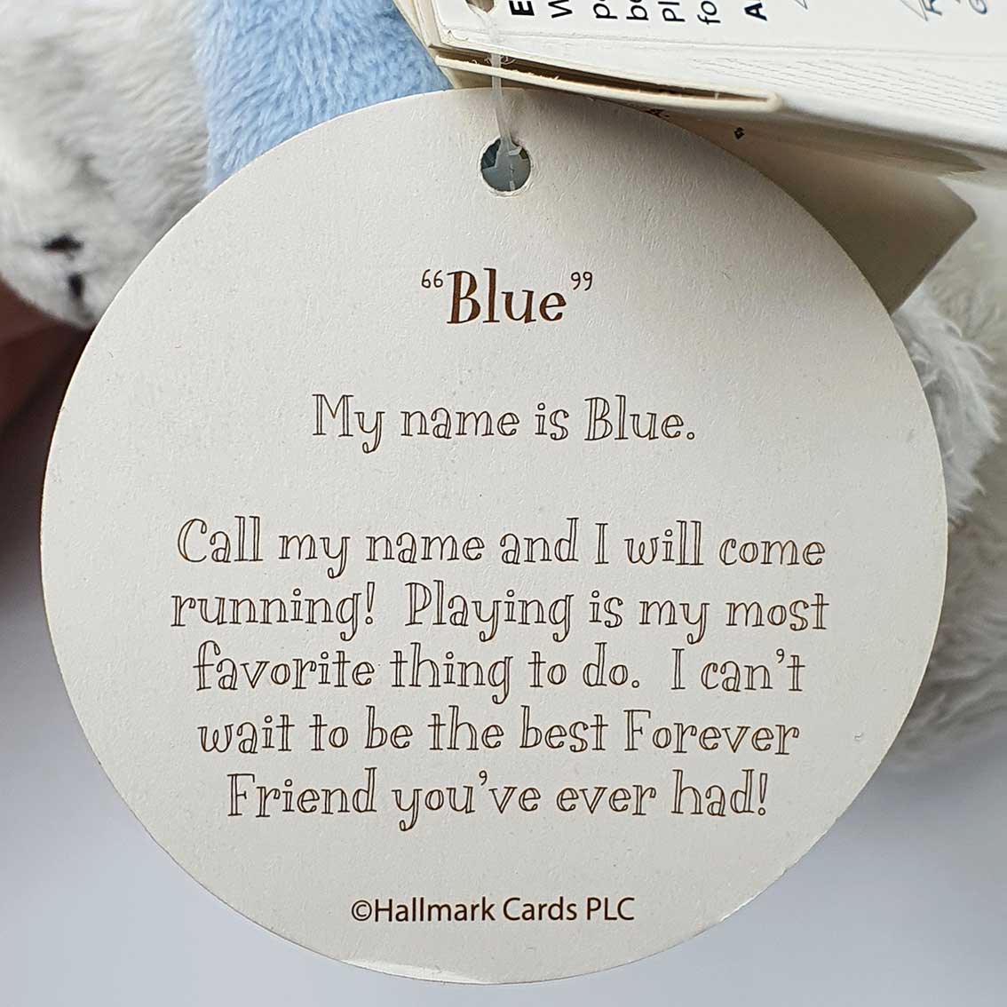 Blue Dog- By Hallmark-4 inch