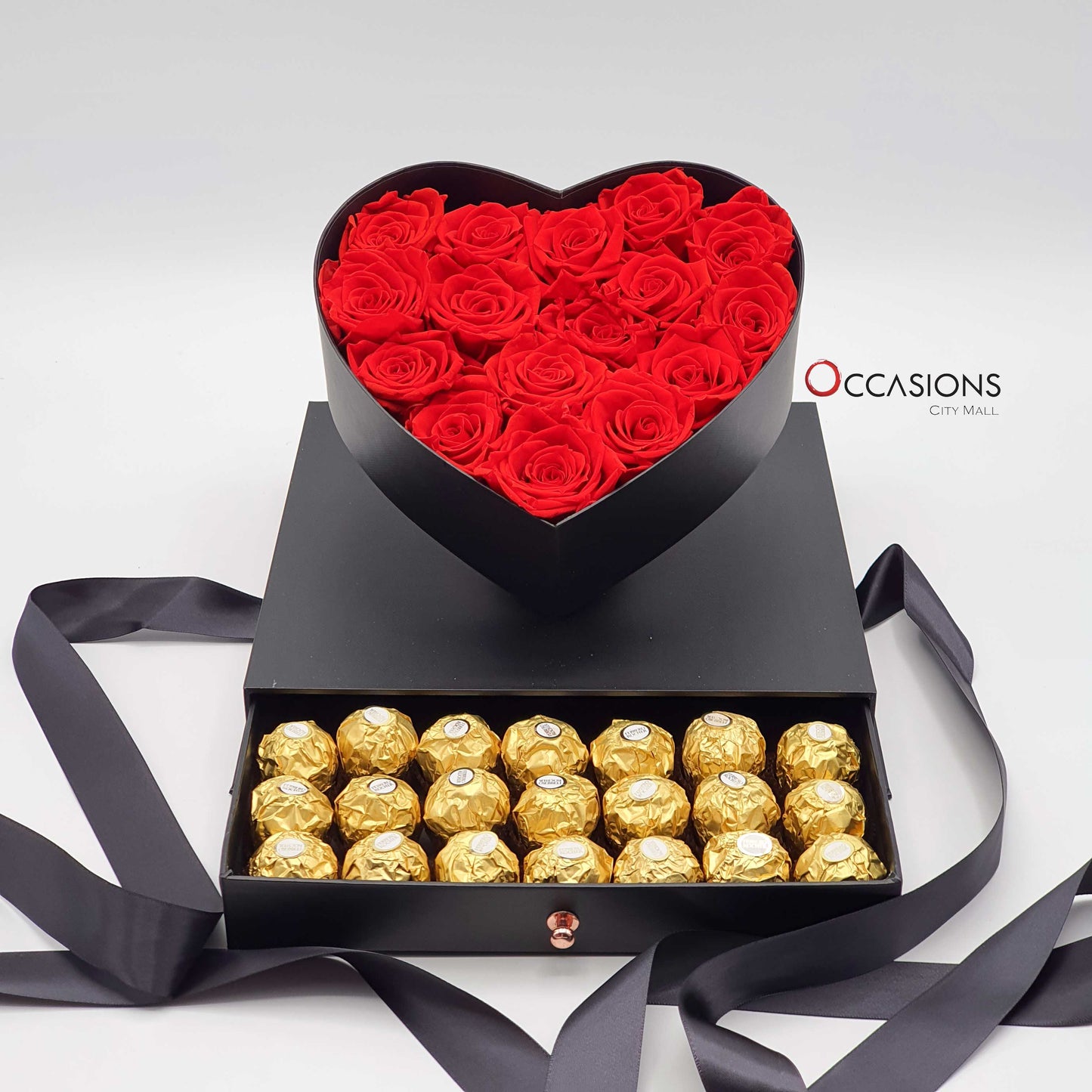 Ultimate Romance Acrylic Box - with Ferrero