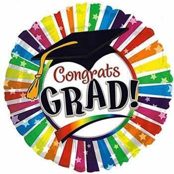 Colorful Graduation Balloon