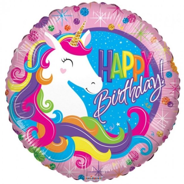Unicorn Birthday Balloon