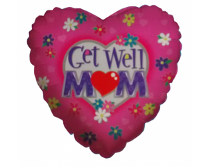 Get Well Mom Balloon