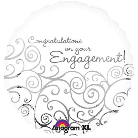 Congratulations on your Engagement Balloon