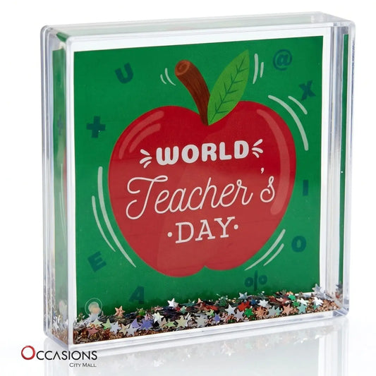 World Teacher's Day Photo frame (10.5x10.5cm)