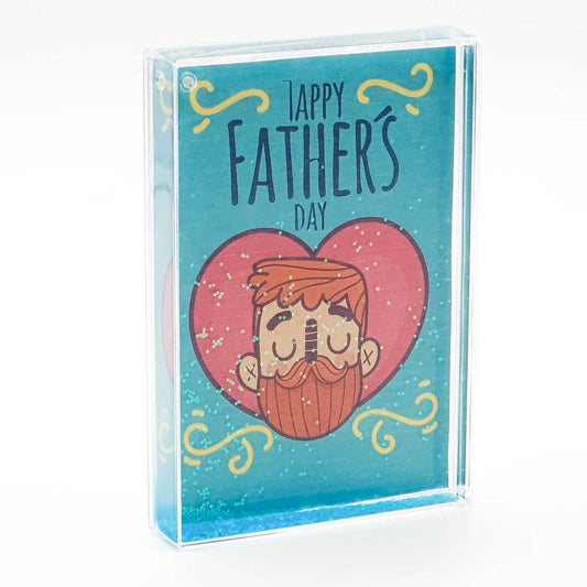 Happy Father's Day - Glitter Frame1