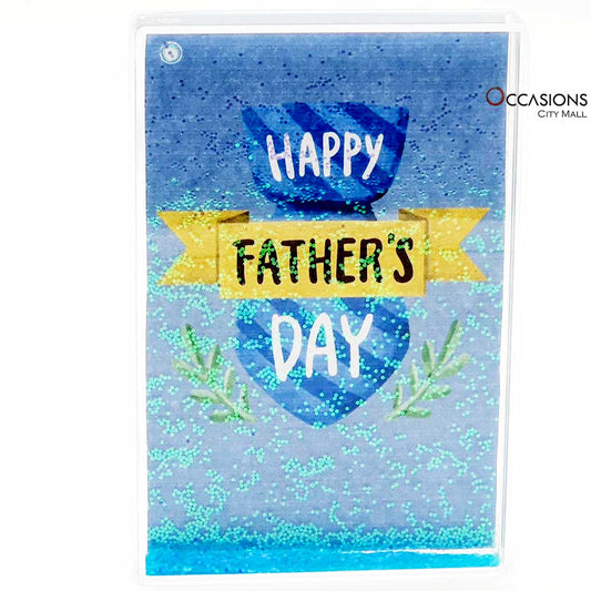 Happy Father's Day - Glitter Frame