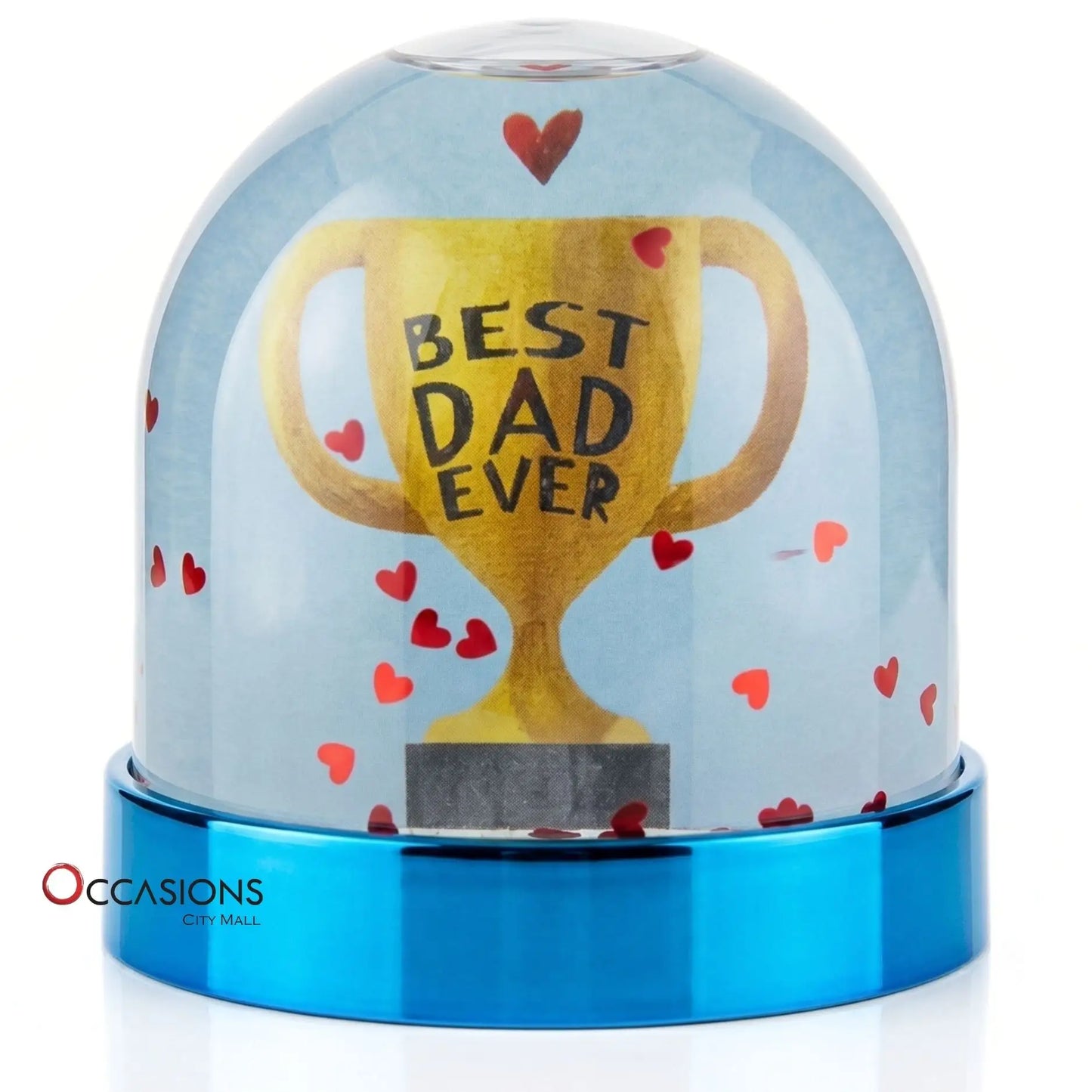 Best Dad Trophy Snow Globe