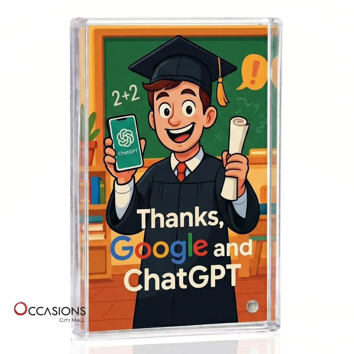 Thanks Google and ChatGPT Frame