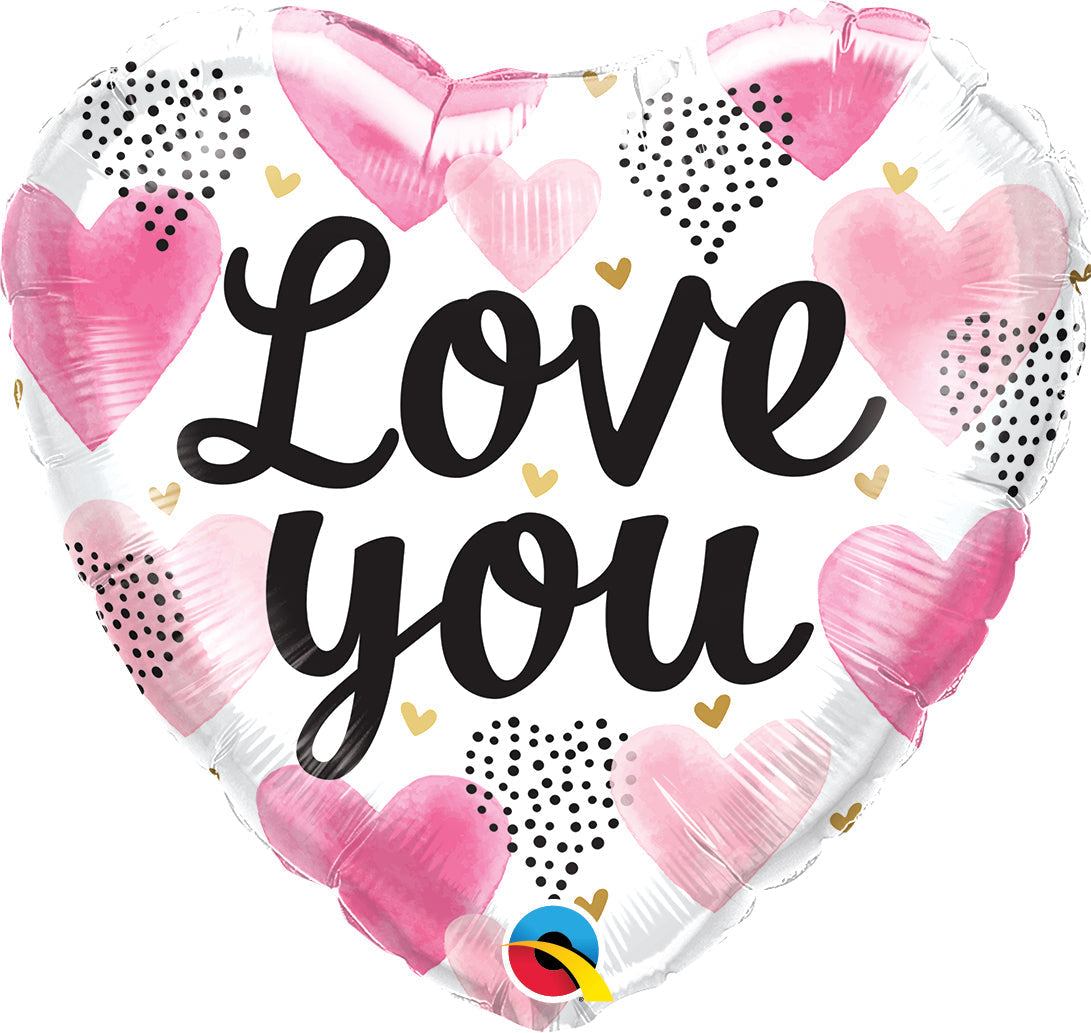 Love You Hearts Balloon
