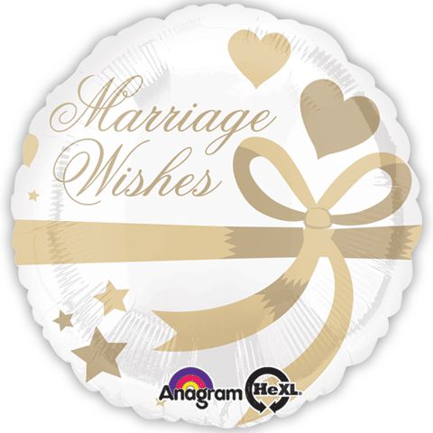 Marriage Wishes Balloon