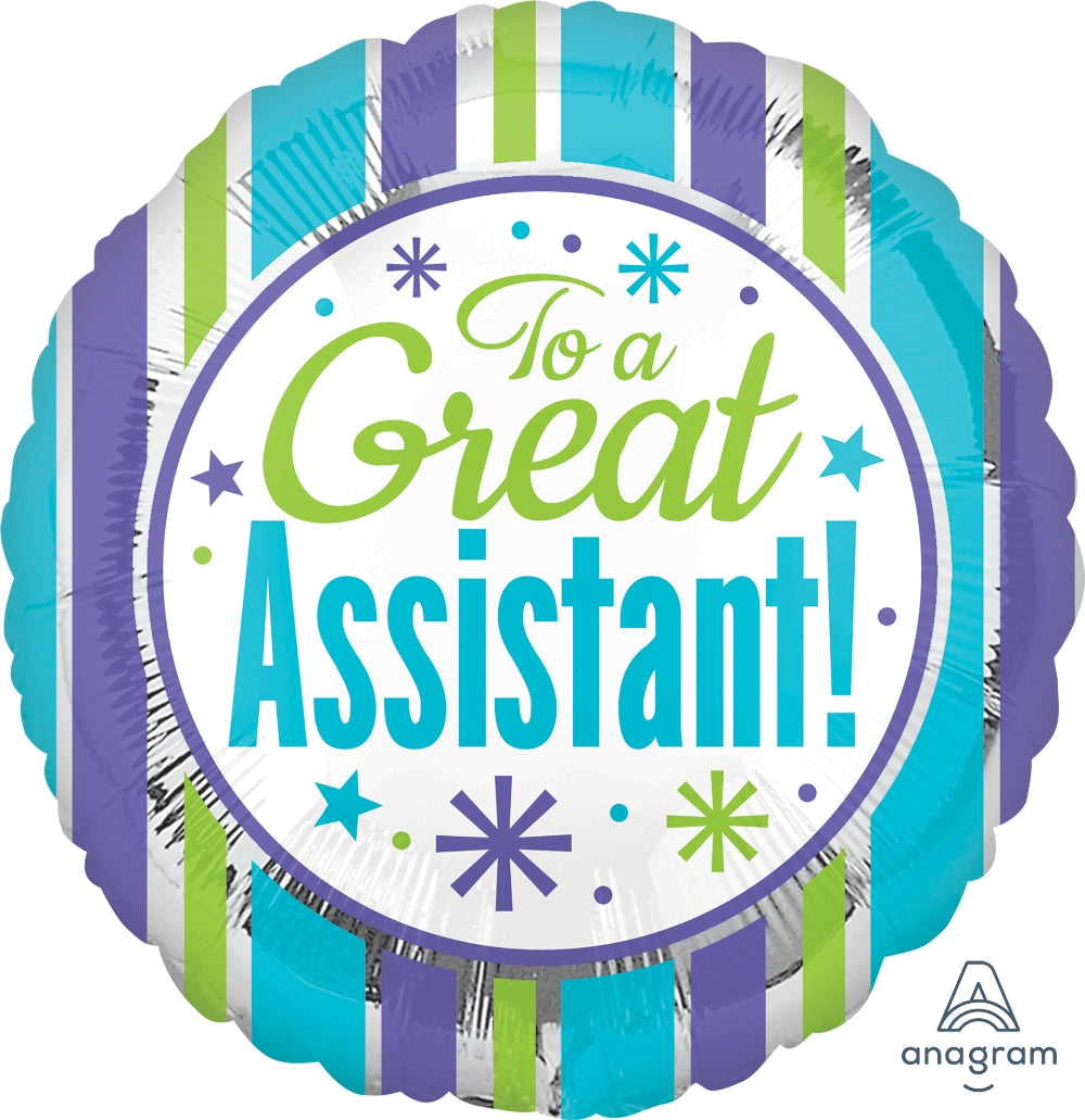 Great Assistant Stripes Balloon