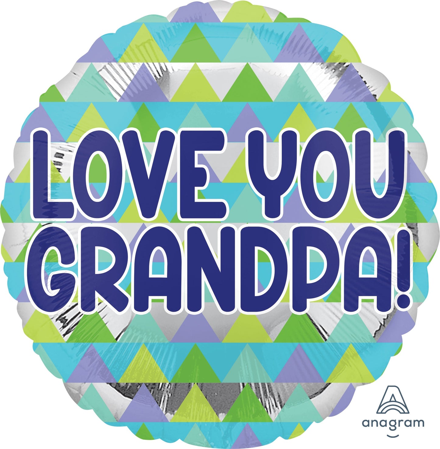Love You Grandpa Balloon