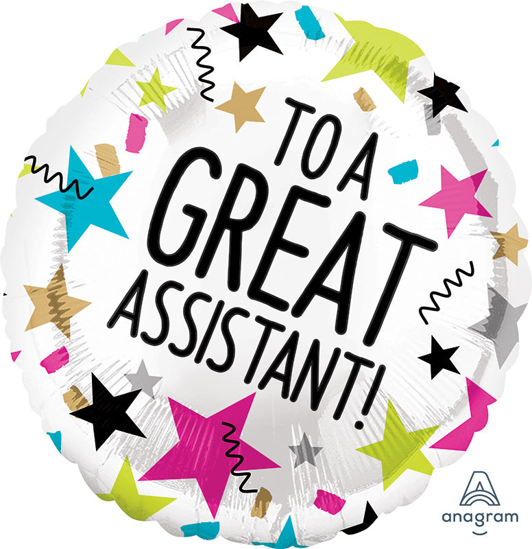 Great Assistant Stars Balloon