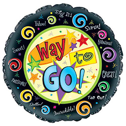 Way to Go Grad Balloon