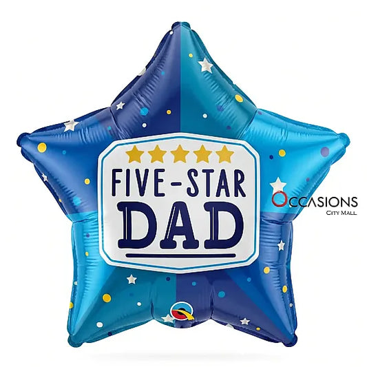Five-Star Dad Balloon