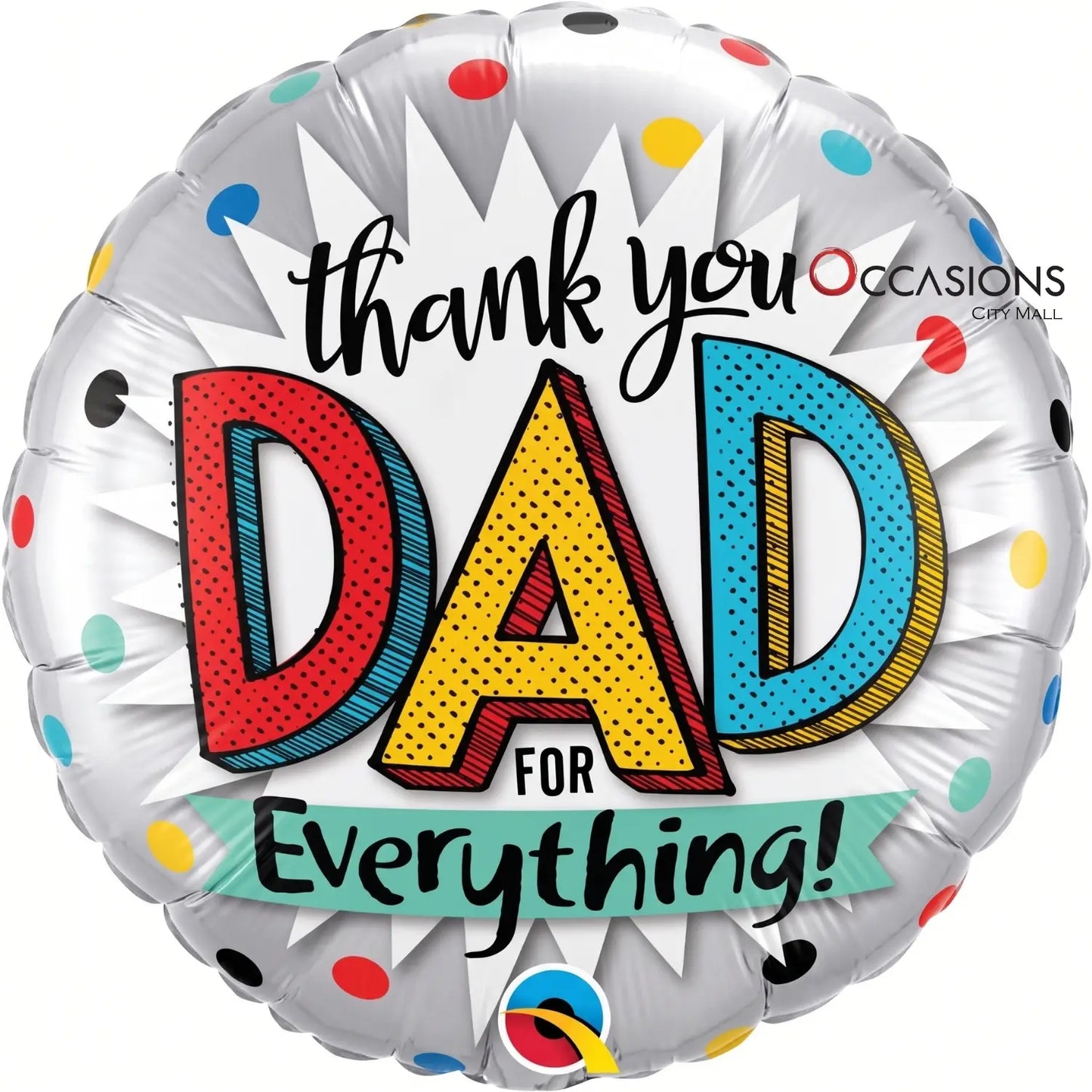 Thank You Dad For Everything Balloon