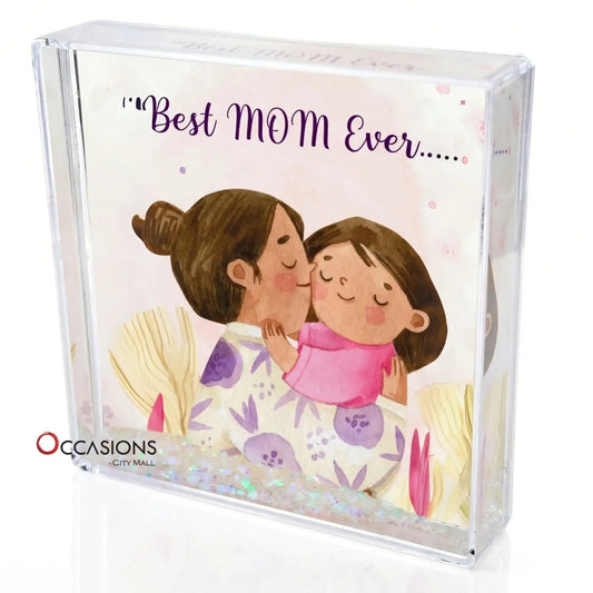 Best Mom Ever – Photo Frame (10.5×10.5cm)