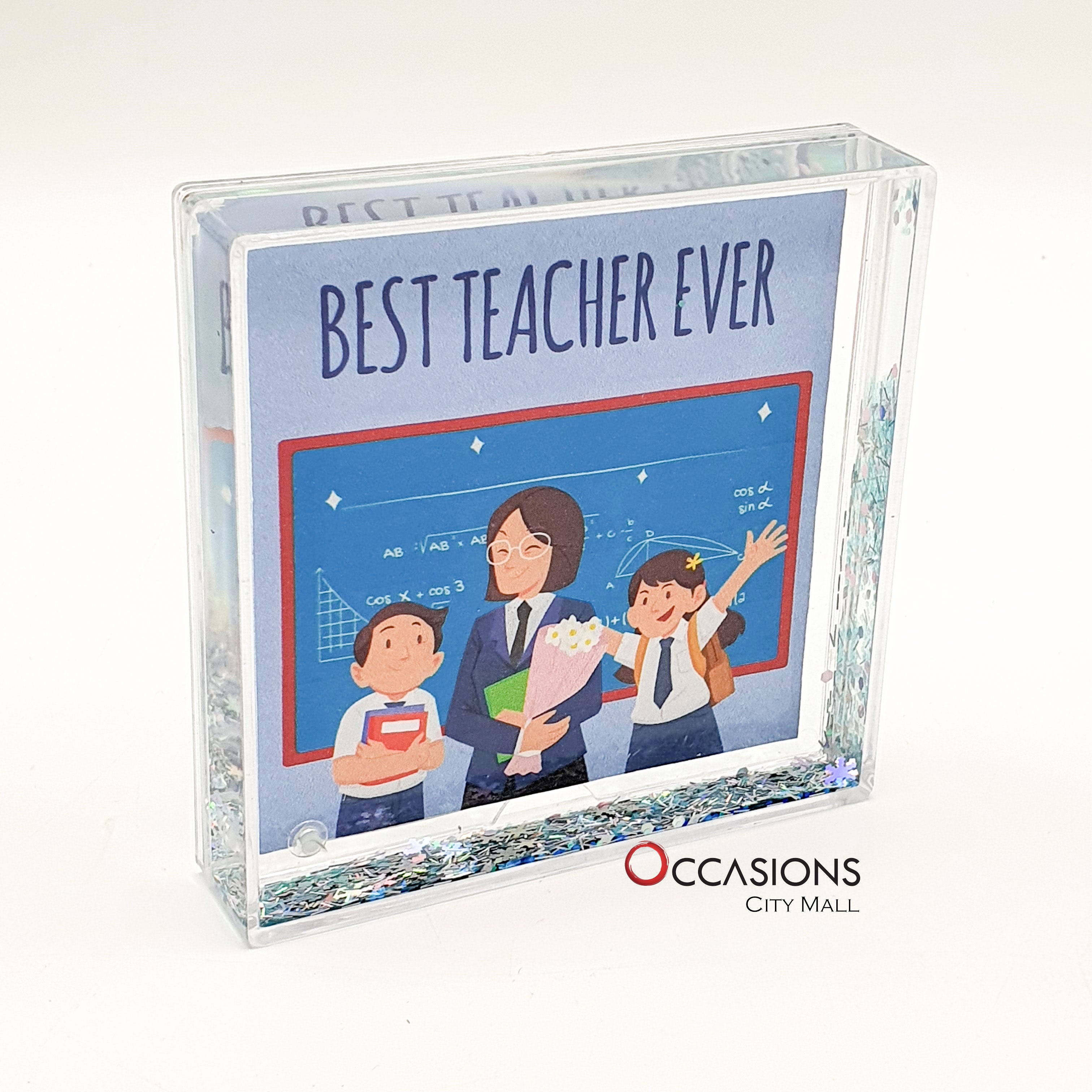 Best Teacher Ever Frame (10.5x10.5cm)