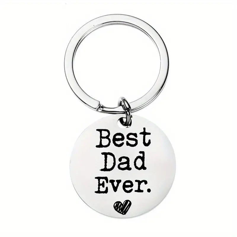 Best Dad Ever Keychain