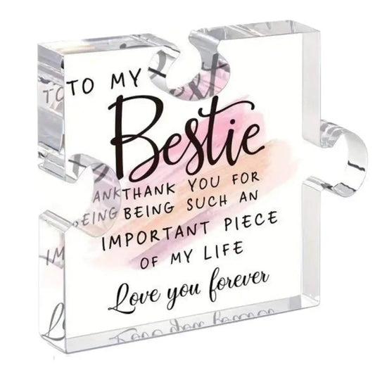My Bestie Acrylic Plaque
