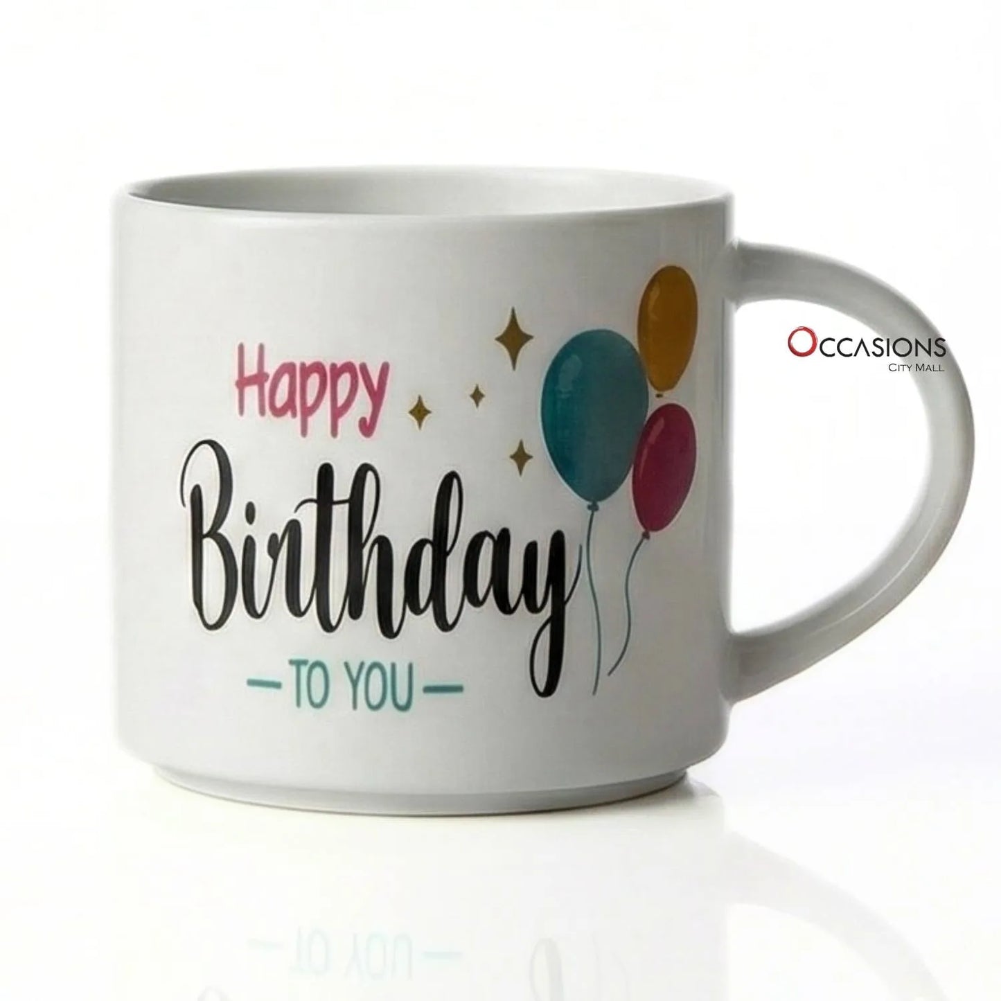 Birthday Classic Balloons Mug