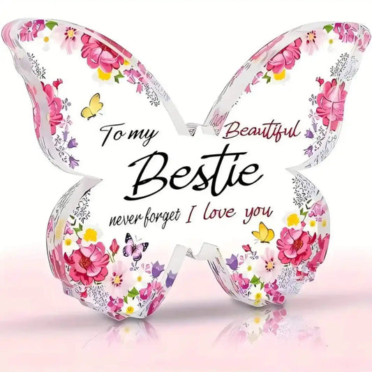 Beautiful Bestie Acrylic Plaque