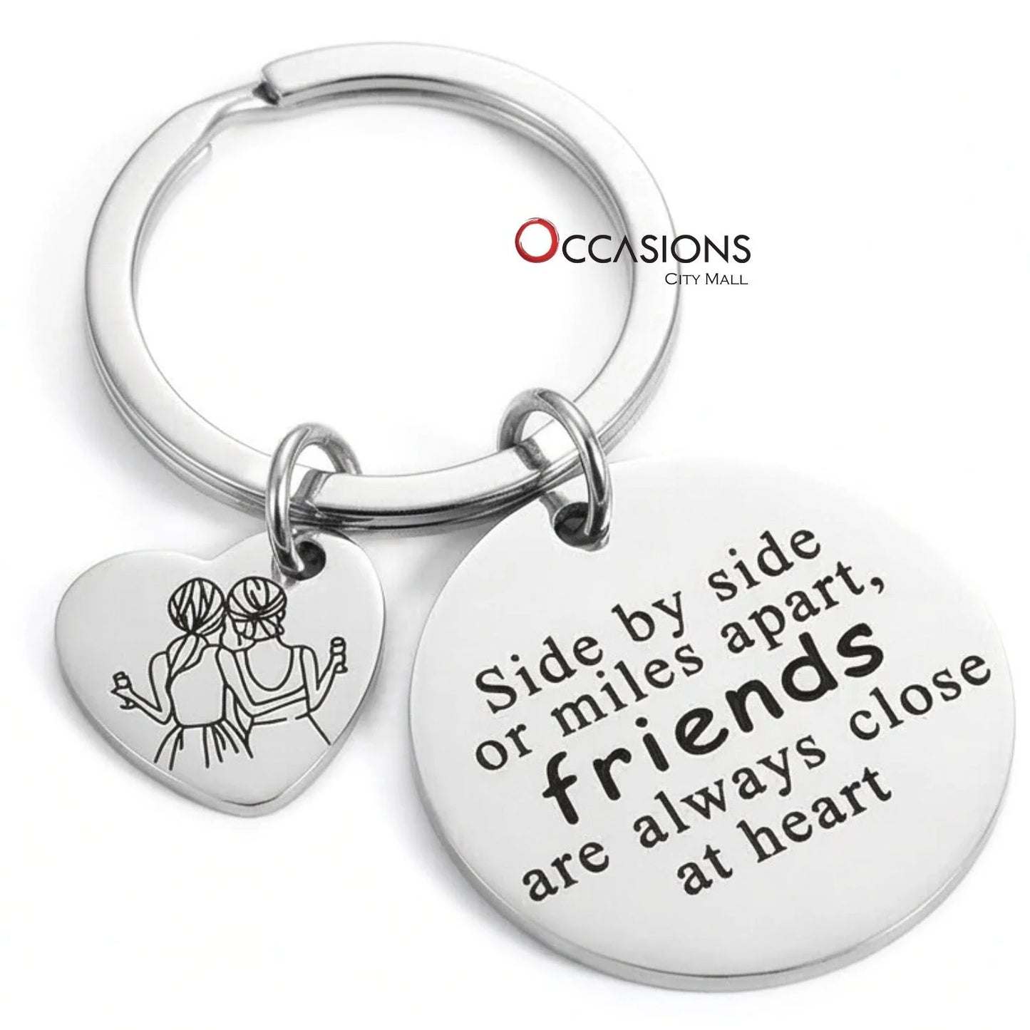 Close at heart , Friends Keychain